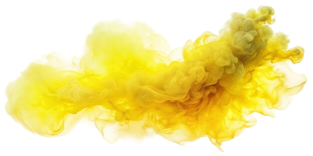 yellow smoke